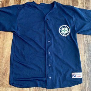 Ken Griffey Jr Seattle Mariners Jersey Logo7 Vintage 90s MLB Baseball